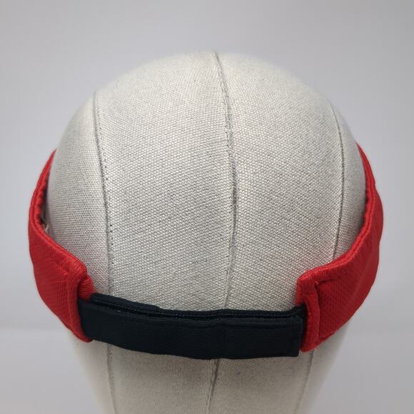 Toyota Grand Prix Of Long Beach Strapback Sun Visor Cap Red One Size My Hat Guy - Picture 6 of 9